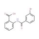 2-[(3-bromobenzene)amido]benzoic acid - chemical structure image