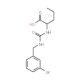 2-({[(3-bromobenzyl)amino]carbonyl}amino)pentanoic acid - chemical structure image