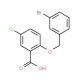 2-[(3-Bromobenzyl)oxy]-5-chlorobenzoic acid - chemical structure image