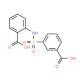2-{[(3-carboxyphenyl)sulfonyl]aminobenzoic acid - chemical structure image