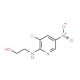 2-[(3-Chloro-5-nitro-2-pyridinyl)amino]-1-ethanol - chemical structure image