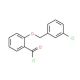 2-[(3-chlorobenzyl)oxy]benzoyl chloride - chemical structure image