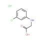 2-[(3-chlorophenyl)amino]acetic acid hydrochloride - chemical structure image