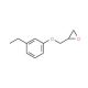 2-[(3-ethylphenoxy)methyl]oxirane - chemical structure image