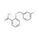 2-[(3-Fluorobenzyl)oxy]benzoic acid - chemical structure image