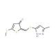 2-[(3-Methyl-1H-pyrazol-5-ylthio)methylene]-5-(methylthio)thiophen-3(2H)-one - chemical structure image