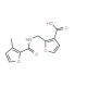 2-{[(3-Methyl-furan-2-carbonyl)-amino]-methyl}-furan-3-carboxylic acid - chemical structure image
