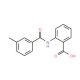 2-[(3-methylbenzoyl)amino]benzoic acid - chemical structure image