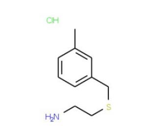 2-[(3-Methylbenzyl)sulfanyl]ethylamine hydrochloride - chemical structure image
