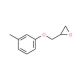 2-[(3-methylphenoxy)methyl]oxirane (CAS 2186-25-6) - chemical structure image