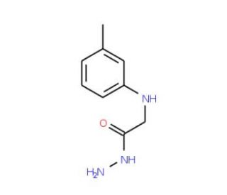 2-[(3-Methylphenyl)amino]acetohydrazide - chemical structure image