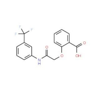 2-[(3-Trifluoromethyl-phenylcarbamoyl)-methoxy]-benzoic acid - chemical structure image