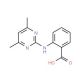 2-[(4,6-Dimethylpyrimidin-2-yl)amino]benzoic acid (CAS 17174-03-7) - chemical structure image
