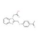 {2-[(4-Acetylphenoxy)methyl]-1H-benzimidazol-1-yl}acetic acid - chemical structure image