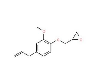 2-[(4-allyl-2-methoxyphenoxy)methyl]oxirane - chemical structure image