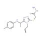 2-[(4-Allyl-5-{1-[(4-methylphenyl)amino]ethyl}-4H-1,2,4-triazol-3-yl)thio]acetohydrazide - chemical structure image