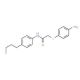 2-[(4-Aminophenyl)sulfanyl]-N-(4-butylphenyl)-acetamide (CAS 763128-02-5) - chemical structure image