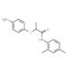 2-[(4-Aminophenyl)thio]-N-(2,4-dimethylphenyl)-propanamide - chemical structure image