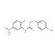 2-[(4-Aminophenyl)thio]-N-(2-methyl-5-nitrophenyl)acetamide - chemical structure image