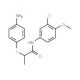 2-[(4-Aminophenyl)thio]-N-(3-chloro-4-methoxyphenyl)propanamide - chemical structure image