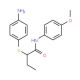 2-[(4-Aminophenyl)thio]-N-(4-methoxyphenyl)-butanamide - chemical structure image