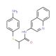 2-[(4-Aminophenyl)thio]-N-quinolin-3-ylpropanamide - chemical structure image