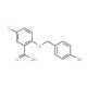 2-[(4-Bromobenzyl)oxy]-5-chlorobenzoic acid - chemical structure image