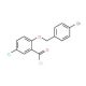 2-[(4-bromobenzyl)oxy]-5-chlorobenzoyl chloride - chemical structure image