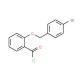 2-[(4-bromobenzyl)oxy]benzoyl chloride - chemical structure image