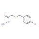 2-[(4-Bromobenzyl)thio]acetohydrazide - chemical structure image