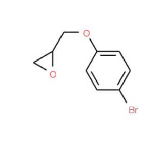 2-[(4-bromophenoxy)methyl]oxirane (CAS 2212-06-8) - chemical structure image