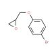 2-[(4-bromophenoxy)methyl]oxirane (CAS 2212-06-8) - chemical structure image