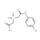 2-({[(4-bromophenyl)carbamoyl]methane}sulfonyl)acetic acid - chemical structure image