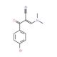 2-[(4-Bromophenyl)carbonyl]-3-(dimethylamino)prop-2-enenitrile (CAS 52200-18-7) - chemical structure image