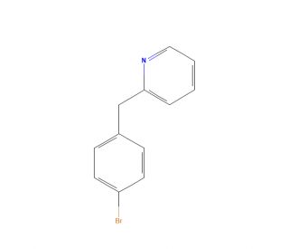 2-[(4-Bromophenyl)methyl]pyridine (CAS 74129-15-0<br/>) - chemical structure image