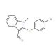 2-[(4-Bromophenyl)sulfanyl]-1-methyl-1H-indole-3-carbaldehyde - chemical structure image