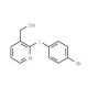 {2-[(4-Bromophenyl)sulfanyl]-3-pyridinyl}methanol - chemical structure image