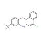 2-[(4-Chloro-1-naphthyl)oxy]-5-(trifluoromethyl)-phenylamine - chemical structure image