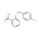 2-[(4-Chlorobenzyl)sulfanyl]benzenecarboxylic acid (CAS 15887-84-0) - chemical structure image