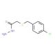 2-[(4-Chlorobenzyl)thio]acetohydrazide - chemical structure image