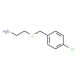 2-[(4-chlorobenzyl)thio]ethanamine (CAS 60116-21-4) - chemical structure image
