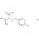 2-{[(4-chlorophenyl)methyl]amino}-3-methylbutanoic acid hydrochloride - chemical structure image