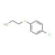 2-[(4-Chlorophenyl)sulfanyl]-1-ethanol (CAS 13457-98-2) - chemical structure image