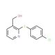 {2-[(4-Chlorophenyl)sulfanyl]-3-pyridinyl}methanol (CAS 51723-83-2) - chemical structure image
