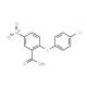 2-[(4-chlorophenyl)thio]-5-nitrobenzoic acid (CAS 66949-29-9) - chemical structure image