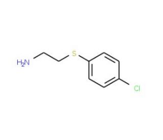 2-[(4-chlorophenyl)thio]ethanamine (CAS 36155-35-8) - chemical structure image