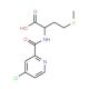 2-{[(4-chloropyridin-2-yl)carbonyl]amino}-4-(methylthio)butanoic acid - chemical structure image