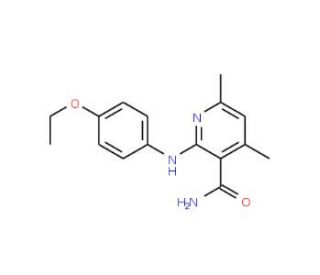 2-[(4-ethoxyphenyl)amino]-4,6-dimethylnicotinamide - chemical structure image