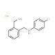 {2-[(4-Fluoro-phenylamino)-methyl]-phenyl}-methanol hydrochloride - chemical structure image