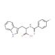 2-[(4-fluorobenzoyl)amino]-3-(1H-indol-3-yl)propanoic acid (CAS 39545-02-3) - chemical structure image